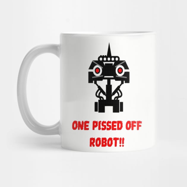 One pissed off robot by Fire Valley Designs